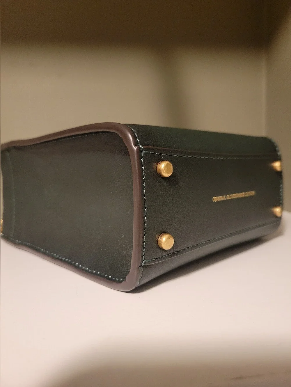Coach Mini Cashin Tote C4828 Amazon Green NWT